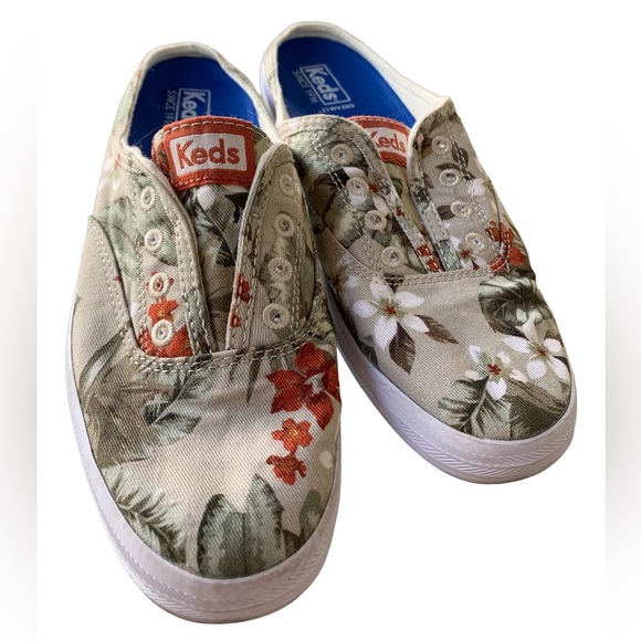Keds Moxie Mule Canvas Shoe in Tropical Size 7 - Picture 2 of 6
